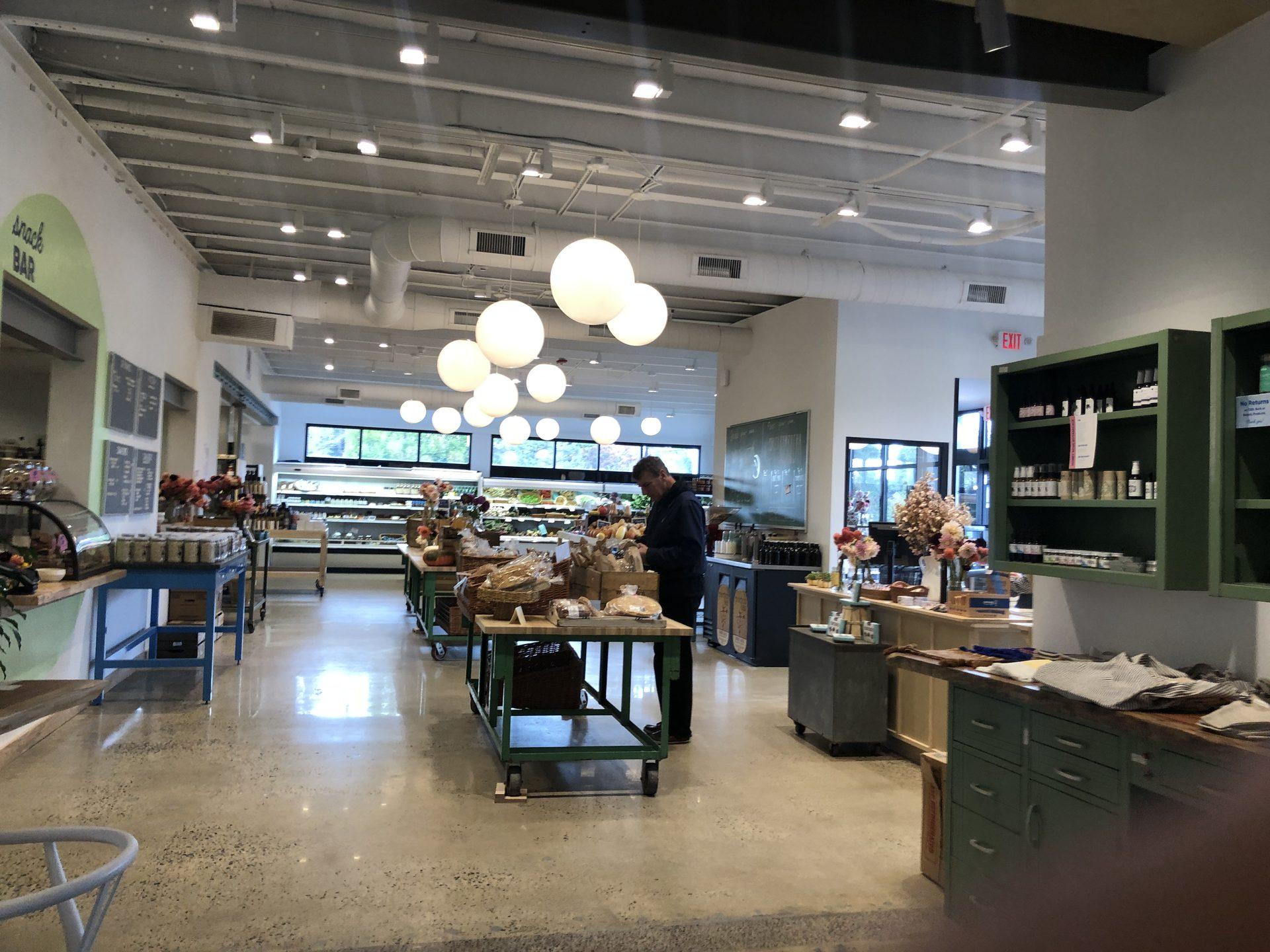 Organic Grocery Store by Somerwood Builders